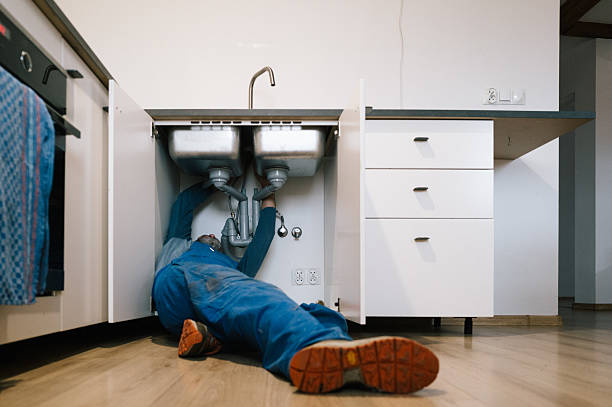 Professional Plumbing technician working in Dallardsville, TX